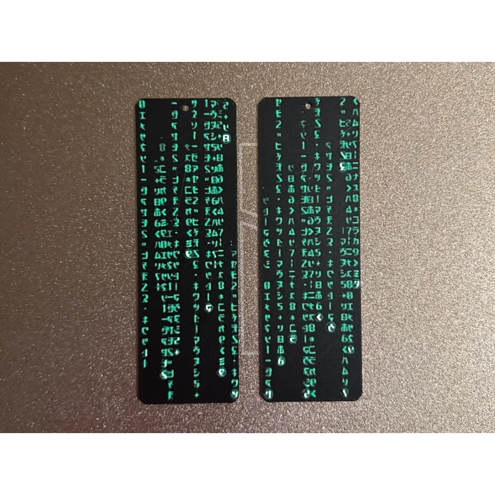 

The Matrix Bookmarks – Penanda Buku Bergaya Futuristik ala Film The Matrix#NK#3#A508