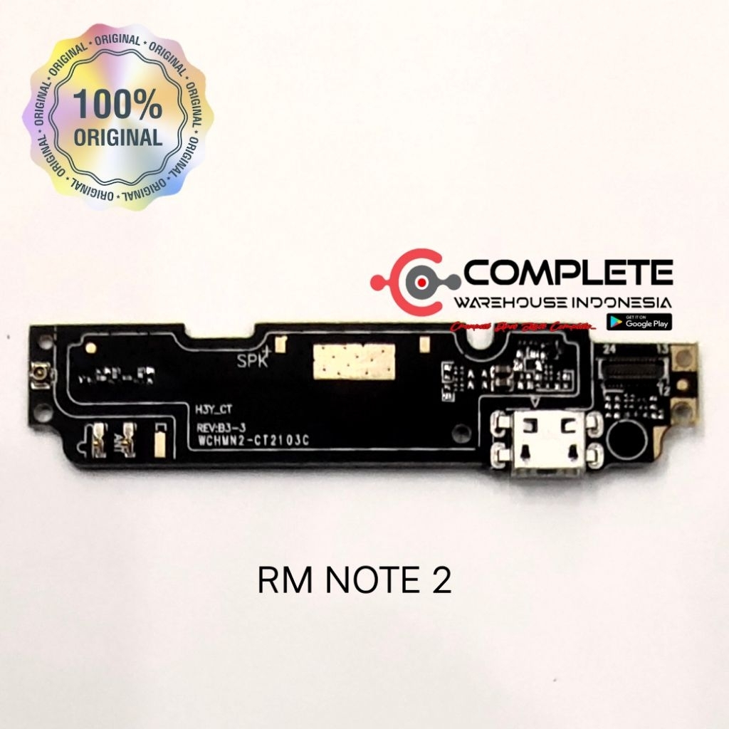 BOARD CAS REDMI NOTE 2 / KONEKTOR CAS REDMI NOTE 2 / PCB BOARD CHARGER REDMI NOTE 2 ORIGINAL