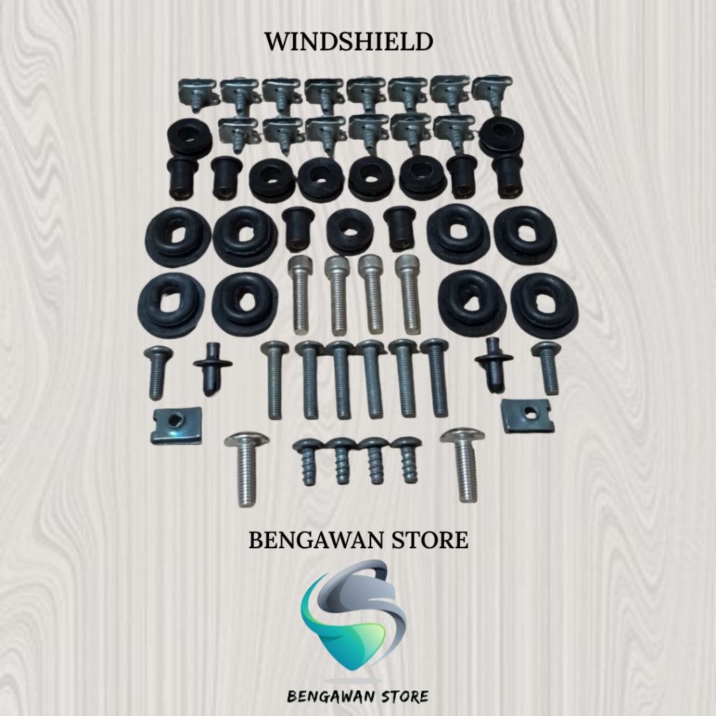 Baut Fullset Cover Bodi Body Windshield Yamaha YZF R15 R 15 V2 V3 155 VVA