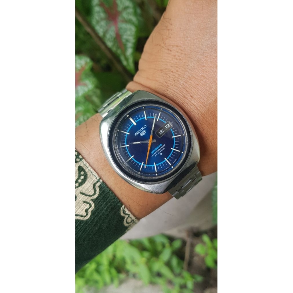 Jam Tangan Seiko 5 Sport 200m Original Cal 6106 Watch