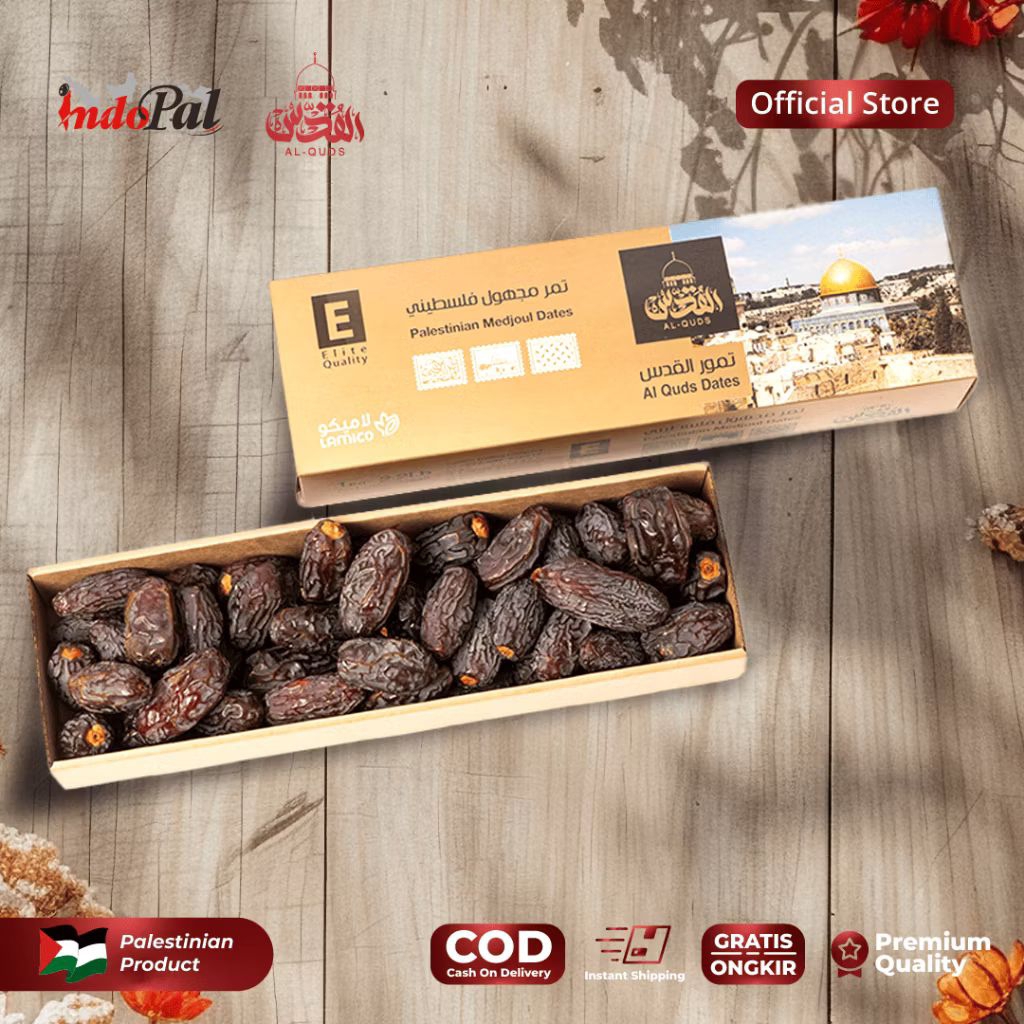 

Kurma Medjool Palestina Al Quds Lamico ELITE 500g