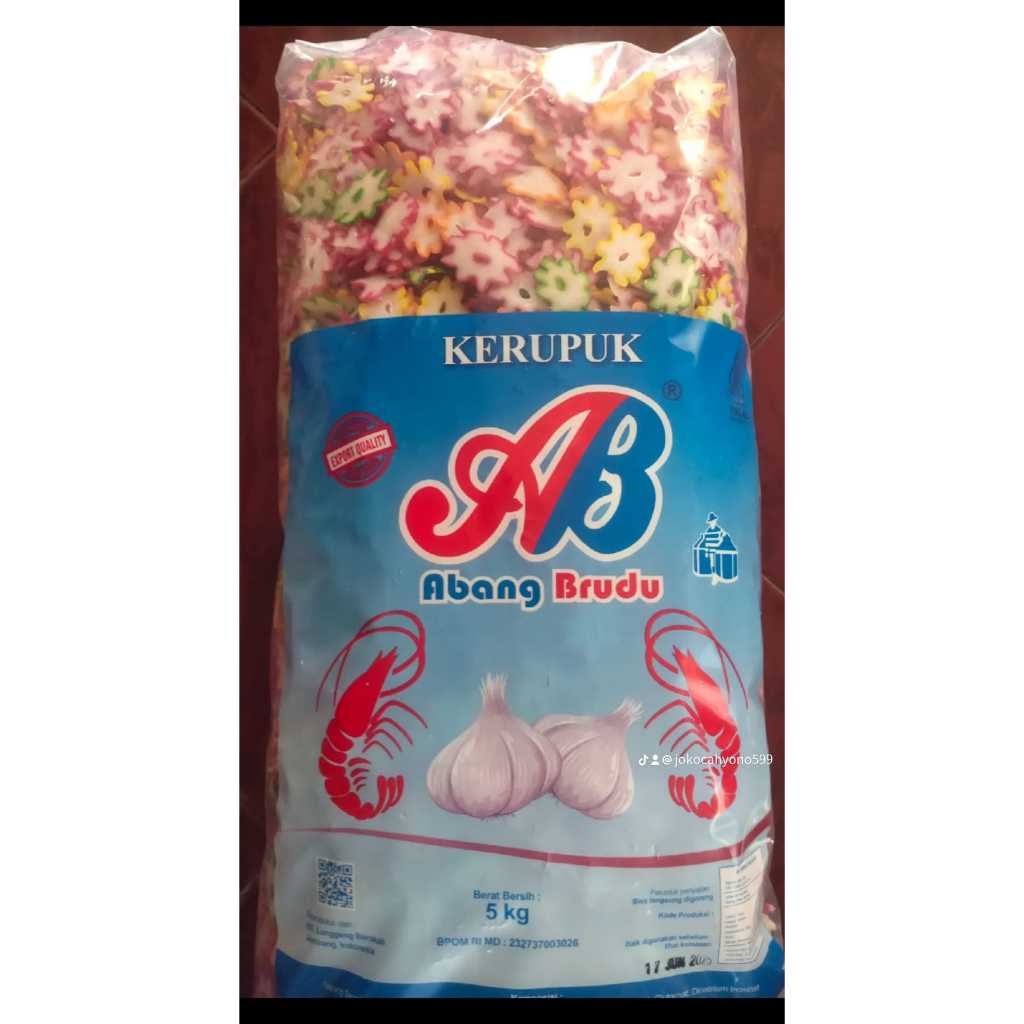

Kerupuk abang brudu tersanjung - krupuk bunga sakura