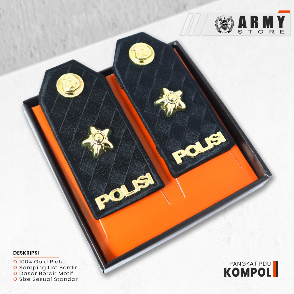 PANGKAT PDU KOMPOL POLISI / PANGKAT POLRI