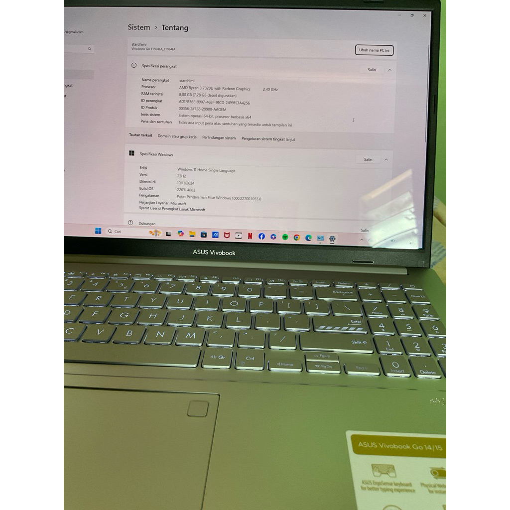 Asus vivobook Go 15 oled