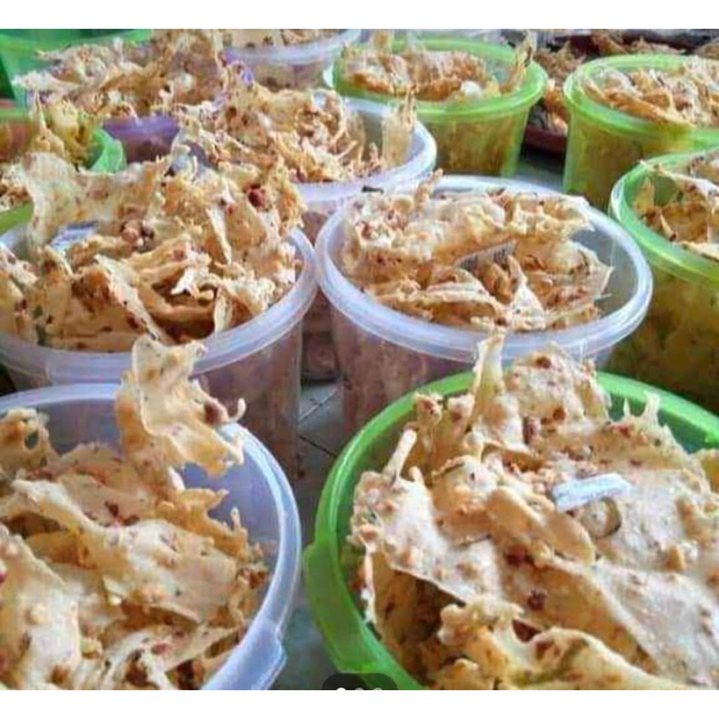 Peyek Kacang & Teri 500 Gram