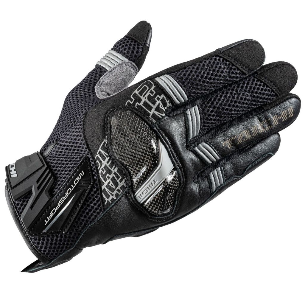 RS Taichi Sarung Tangan Motor RST448 Armed Mesh Glove - Reflective Black