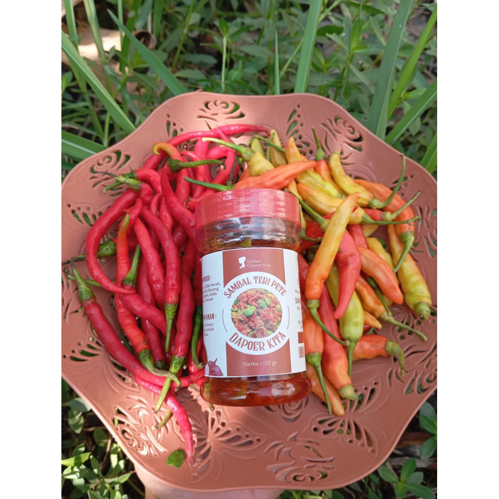 Sambal Teri Pete Pedas Manis Gurih