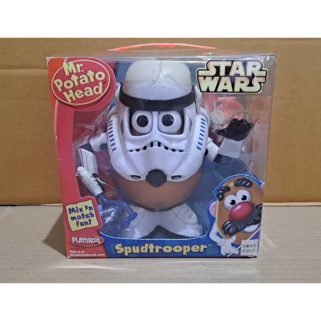 Mr Potato Head Star Wars Disney stormtrooper Spudtrooper