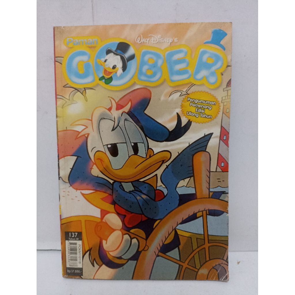 Paman Gober No 137 Tahun 18 : Paman Gober Beradu Teh