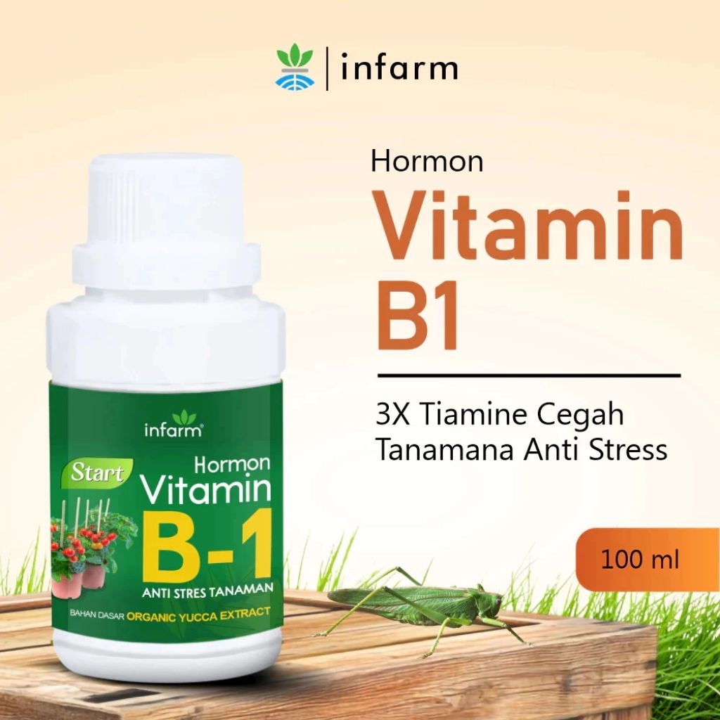 Original Vitamin B1 Premium Nutrisi Tanaman Anti Stres Kualitas Import Vitamin  Tanaman