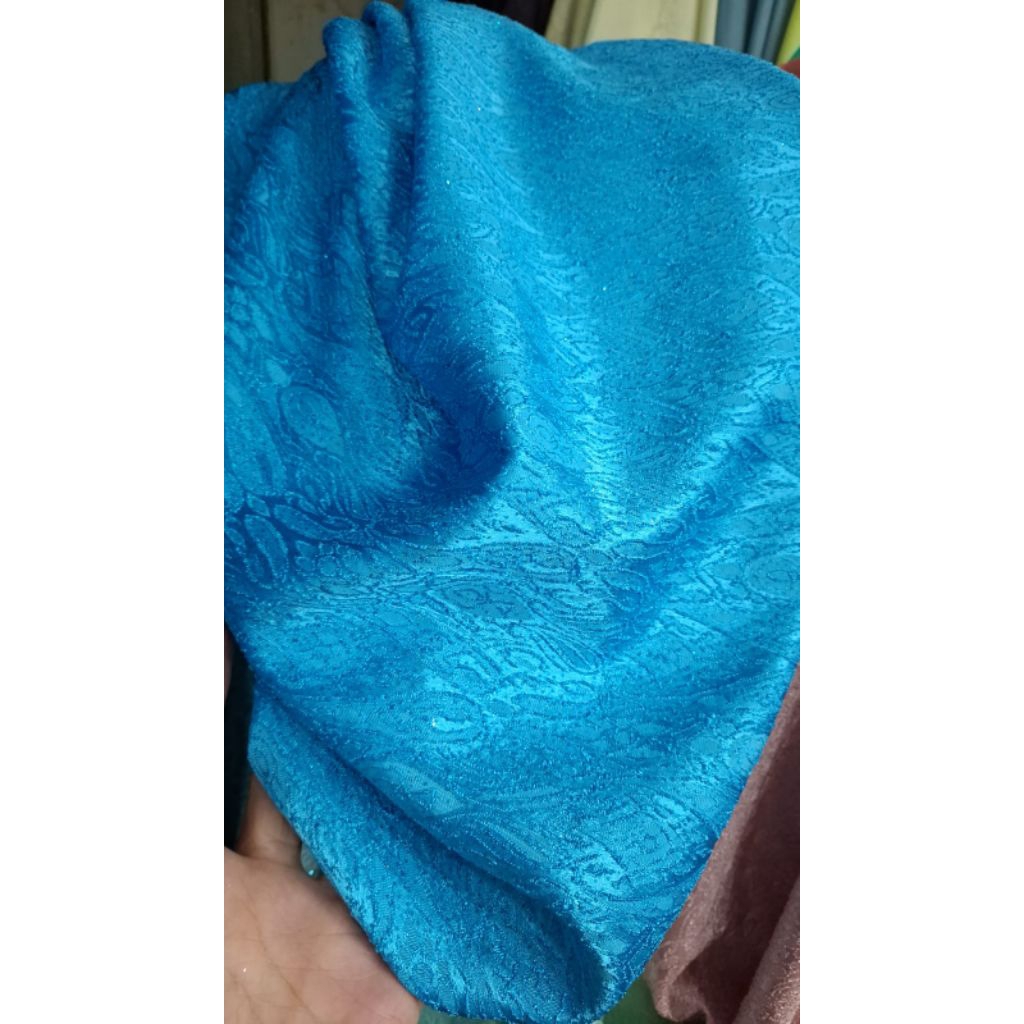 kain jaguar/motif timbul per 0,5 meter