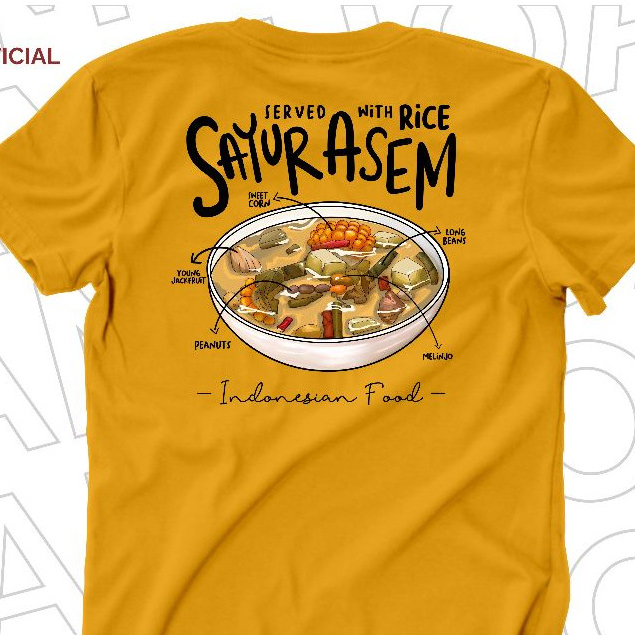 Kaos  Indonesian Food - Sayur Asem