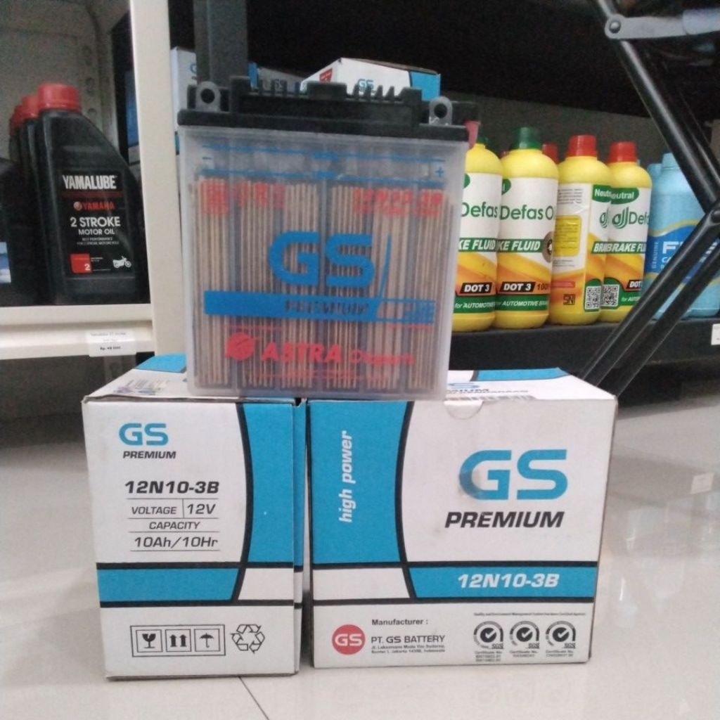 AKI GS ASTRA 12N10-3B 12V 10 Ah/10Hr
