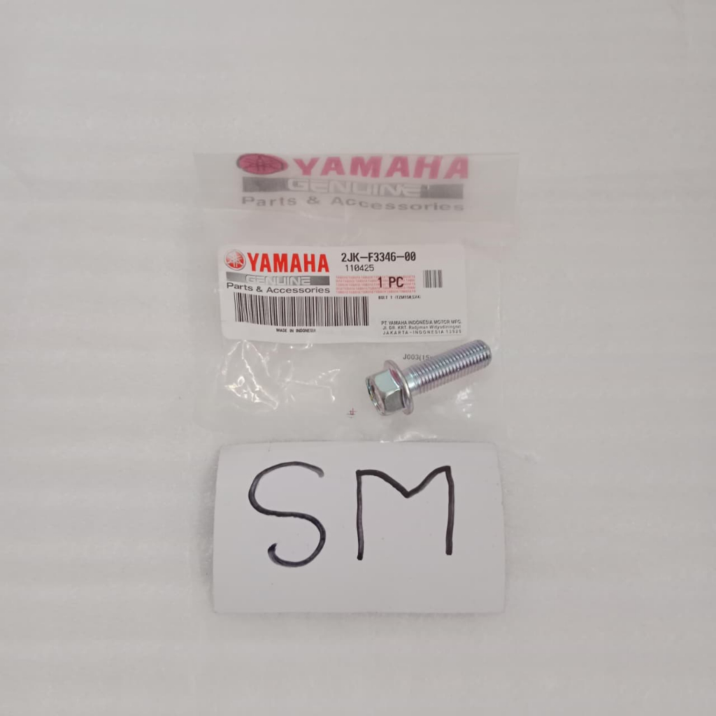 Bolt baut segitiga bawah Vixion old new Scorpio R15 V2 Xmax 250 2JK-F3346-00 asli original Yamaha YG