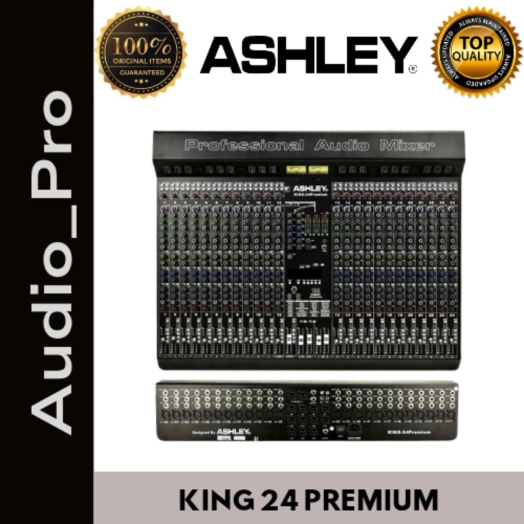 MIXER ASHLEY KING 24 PREMIUM 24 CHANEL ORIGINAL GARANSI RESMI ASHLEY