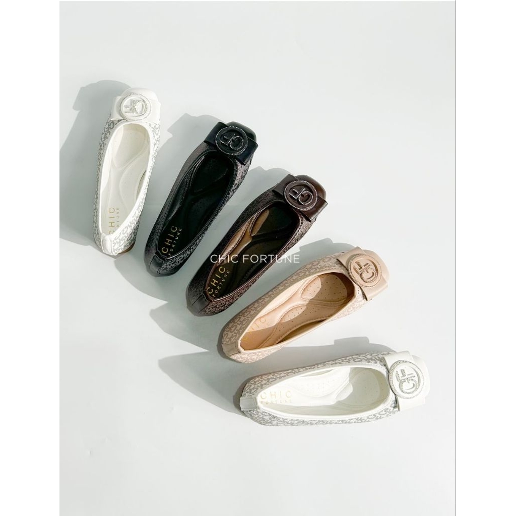 Chic Fortune FS 901 Flatshoes Wanita Impor