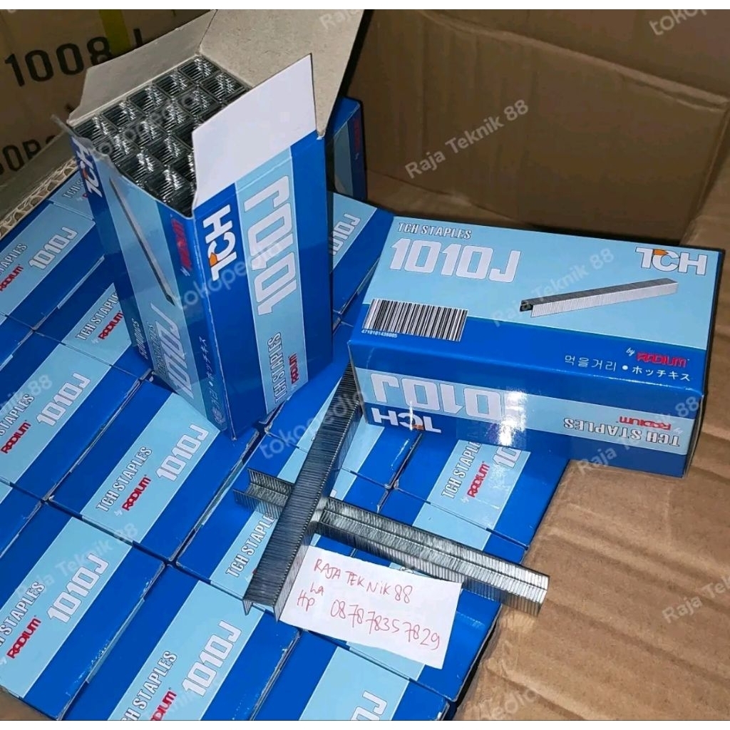 isi staples 1010J TCH Kualitas Bagus 5000pcs/box refil staples 1010j tch tch isi Staples 1010j / isi