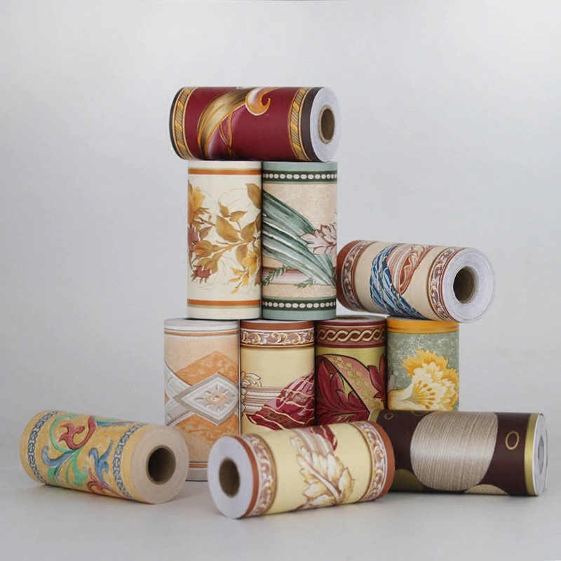 Wallpaper Border List Border Stiker List Dinding Wallpaper Stiker Border List Tembok 10cmx10m Border