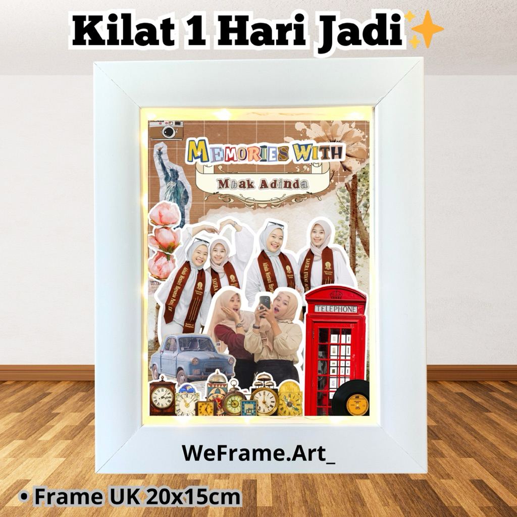 kado wisuda / frame wisuda / hadiah wisuda / hadiah graduation