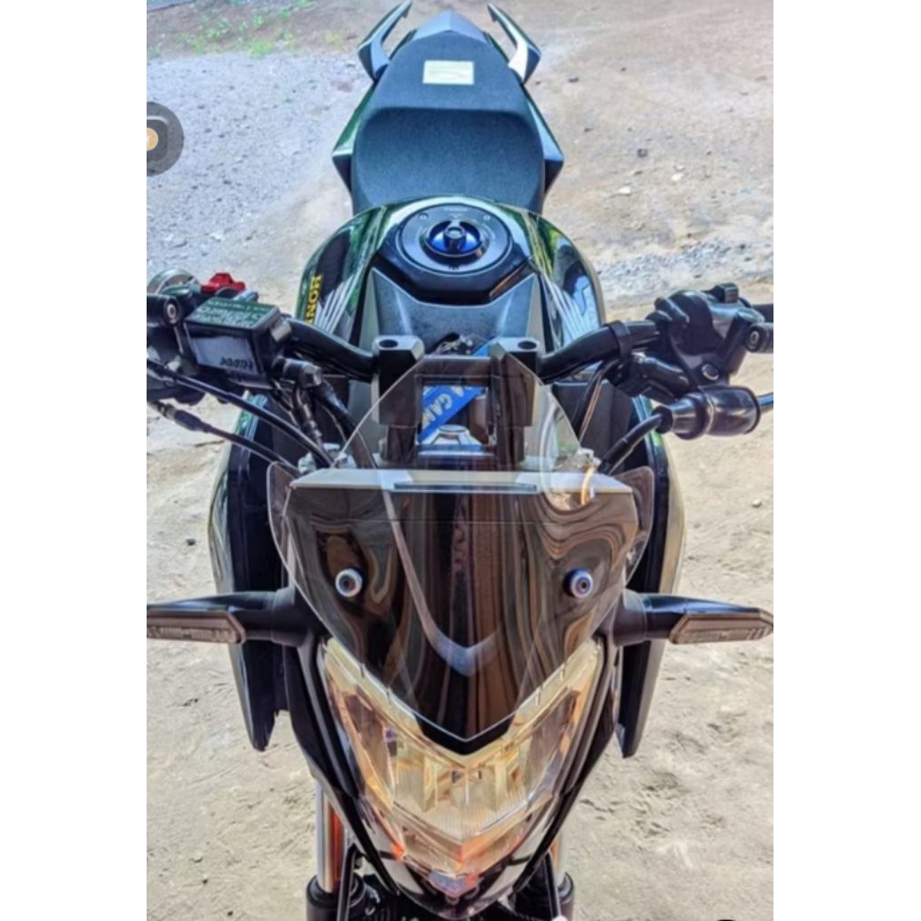 VISOR CB 150R NEW windshield visor cb150r facelift visor minimalis cb 150R facelift bahan akrilik