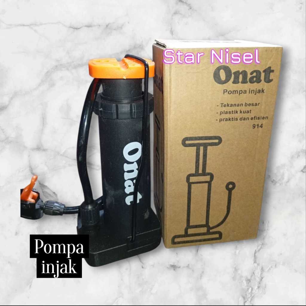 Pompa Mini Sepeda Injak ONAT