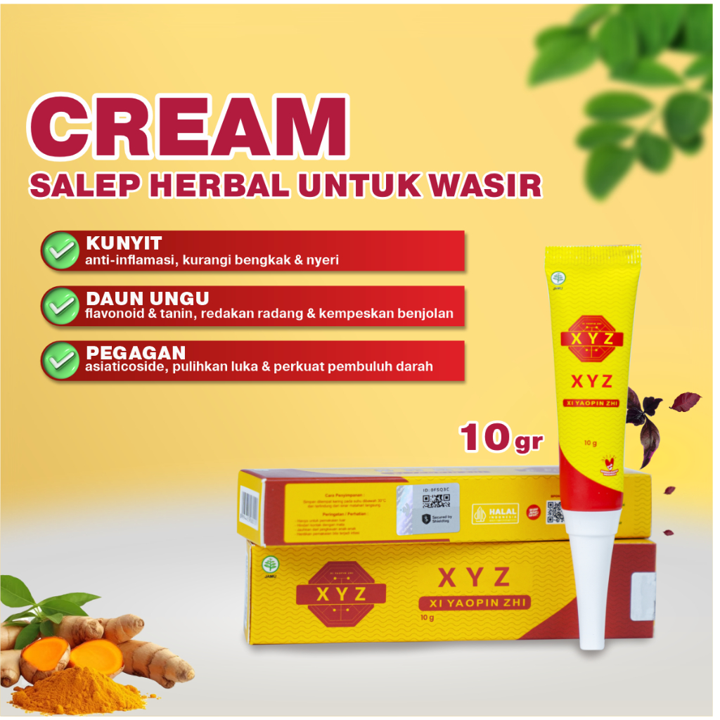Obat Herbal Wasir Xi Yaopin Zhi Salep Tube