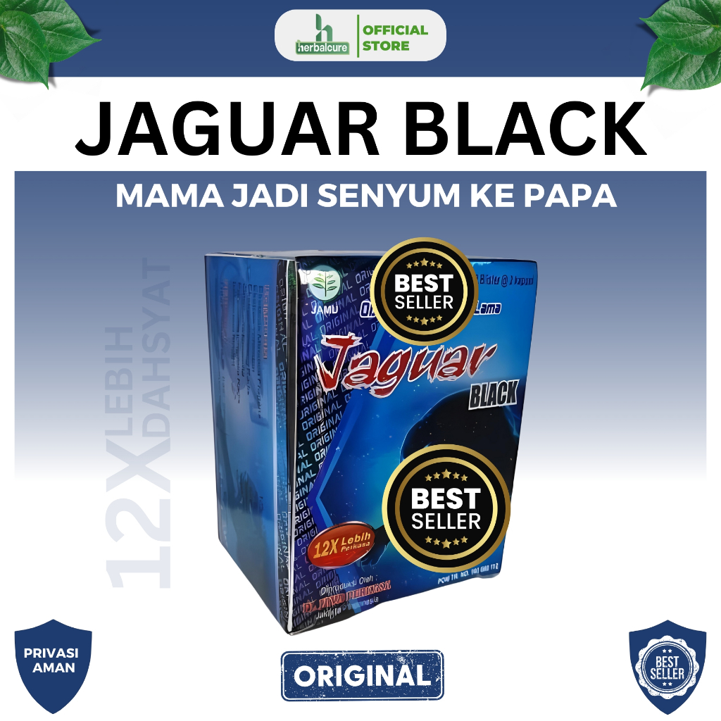 Jaguar Black Obat Kuat Pria Original Berhologram