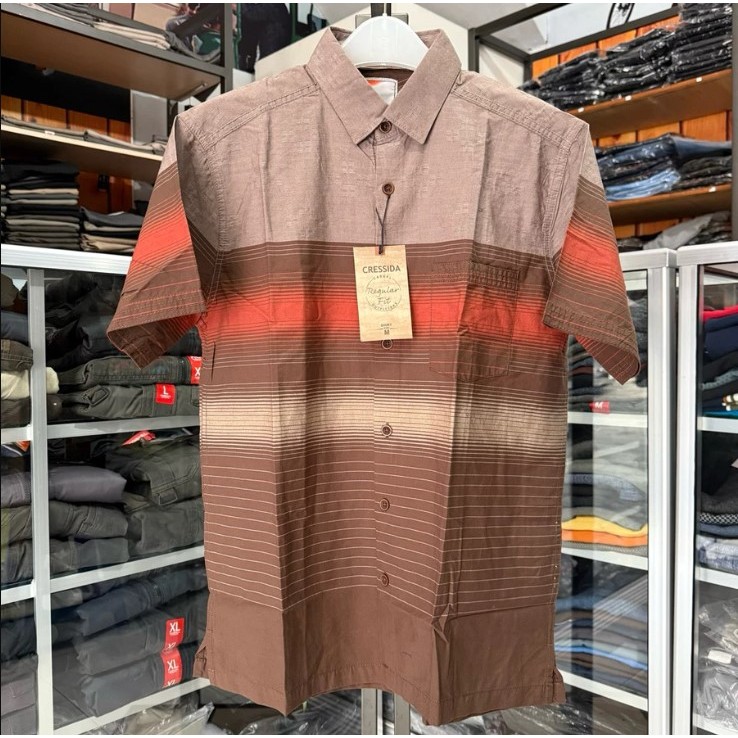 Cressida Kemeja Lengan Pendek Original | Kemeja Pria Lengan Pendek