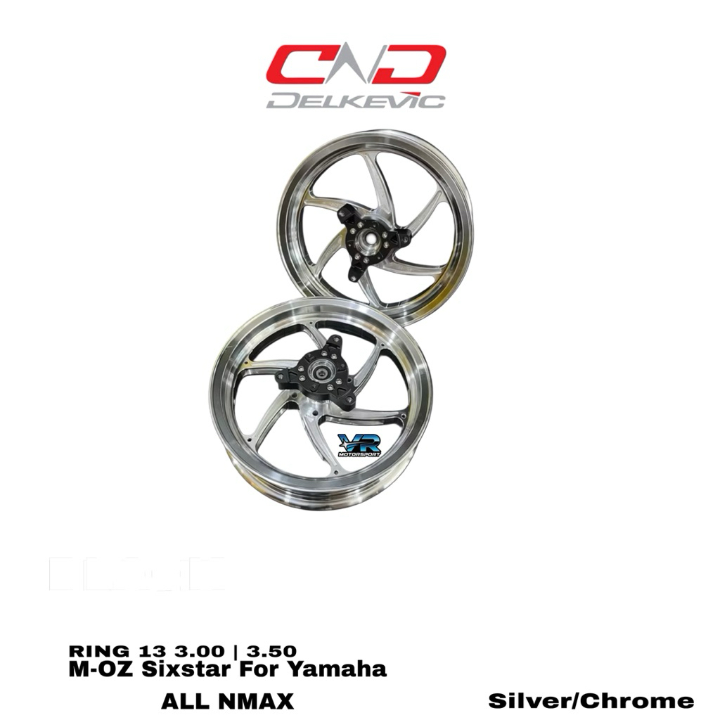 Velg Racing Motor Delkevic M-OZ Sixstar Series For Yamaha NMAX OLD NMAX NEW NMAX NEO NMAX TURBO AERO