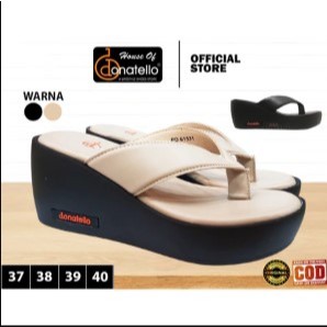 Donatello sandal jepit flat casual kasual ringan wanita perempuan ORIGINAL