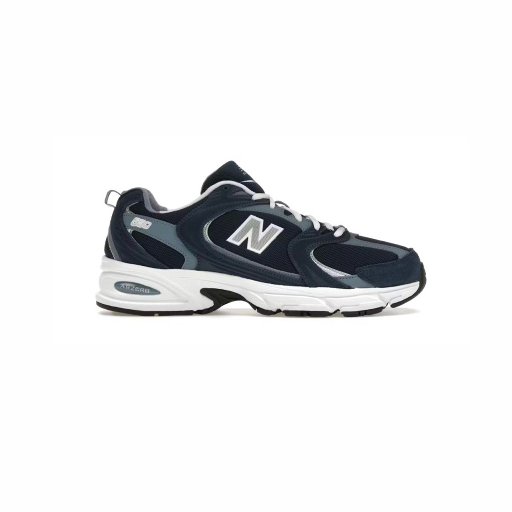 Sepatu Sneakers Pria / Wanita New Balance 530 Navy Silver Original 1000% (RESMI STORE)