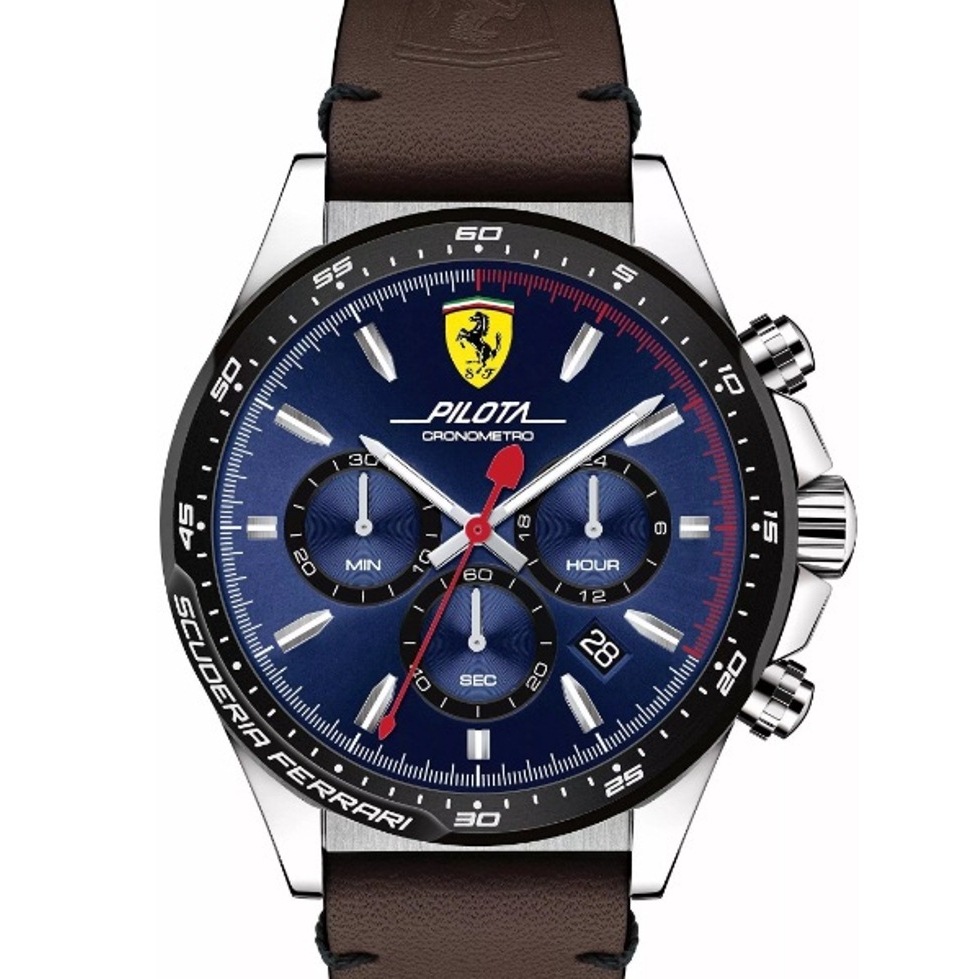 Scuderia Ferrari Pilota Chronometro Men's Watch 0830435