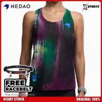 NEDAO Running QiFlow Racing Singlet Women Green Green Purple
