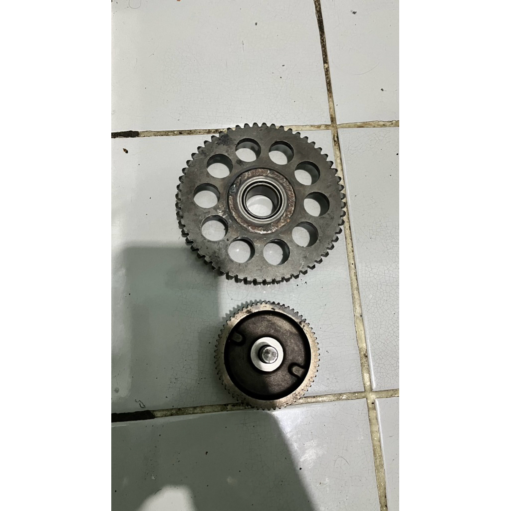 gear set one way honda tiger megapro original stater