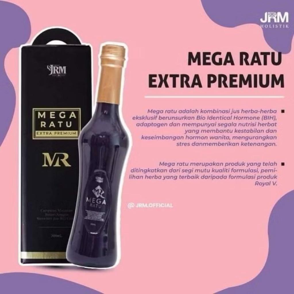 

Mega Ratu Extra Premium JRM Jamu Ratu Malaya Premium