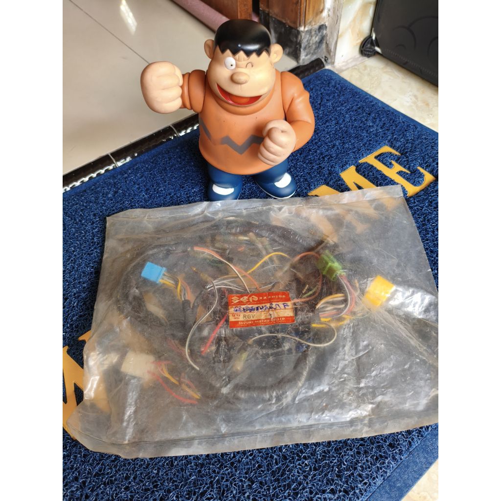 Kabel Bodi Body Harness Wiring Wire Suzuki RGR150 RGV150 6 Volt 1986-1990 Original Japan