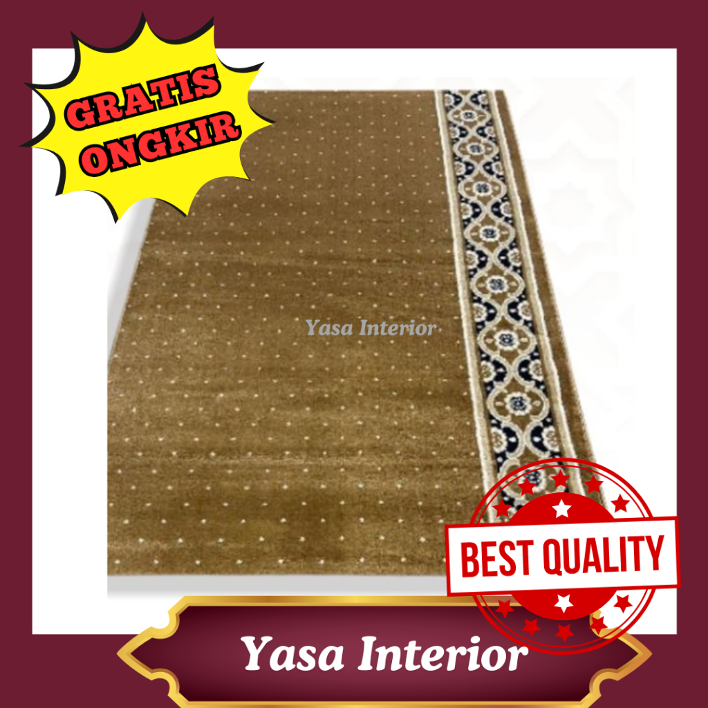 Karpet Masjid tebal 12mm Iransahr Meteran / Karpet Sajadah