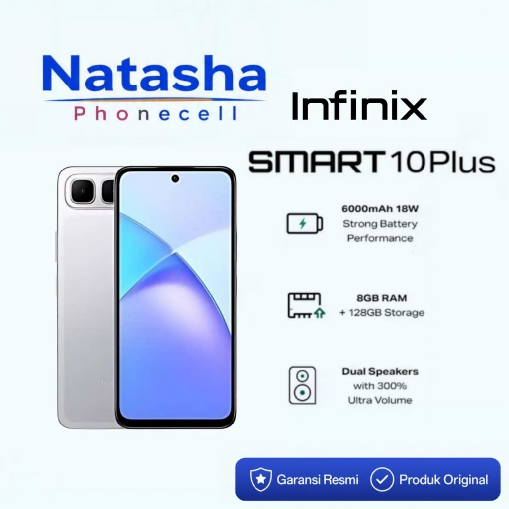 Infinix Smart 10 Plus Ram 8/128 No Repack