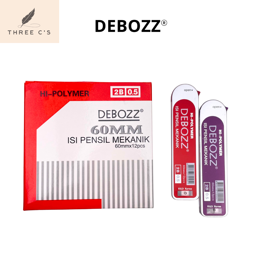 

Isi Pensil Mekanik 0.5mm 2B 1 pak 12 tube