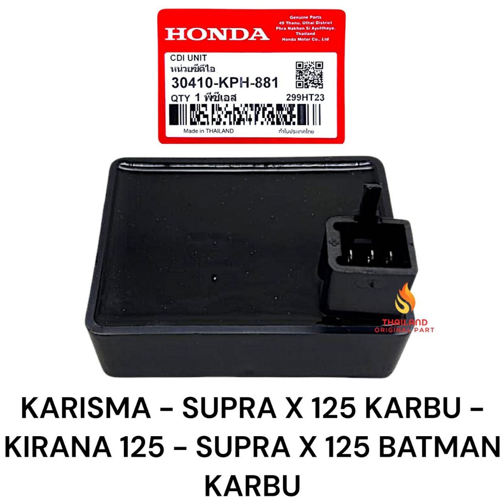 CDI Original Karisma / Supra X 125 Karbu / Kirana 125 / Supra X 125 Batman Karbu KPH KD299