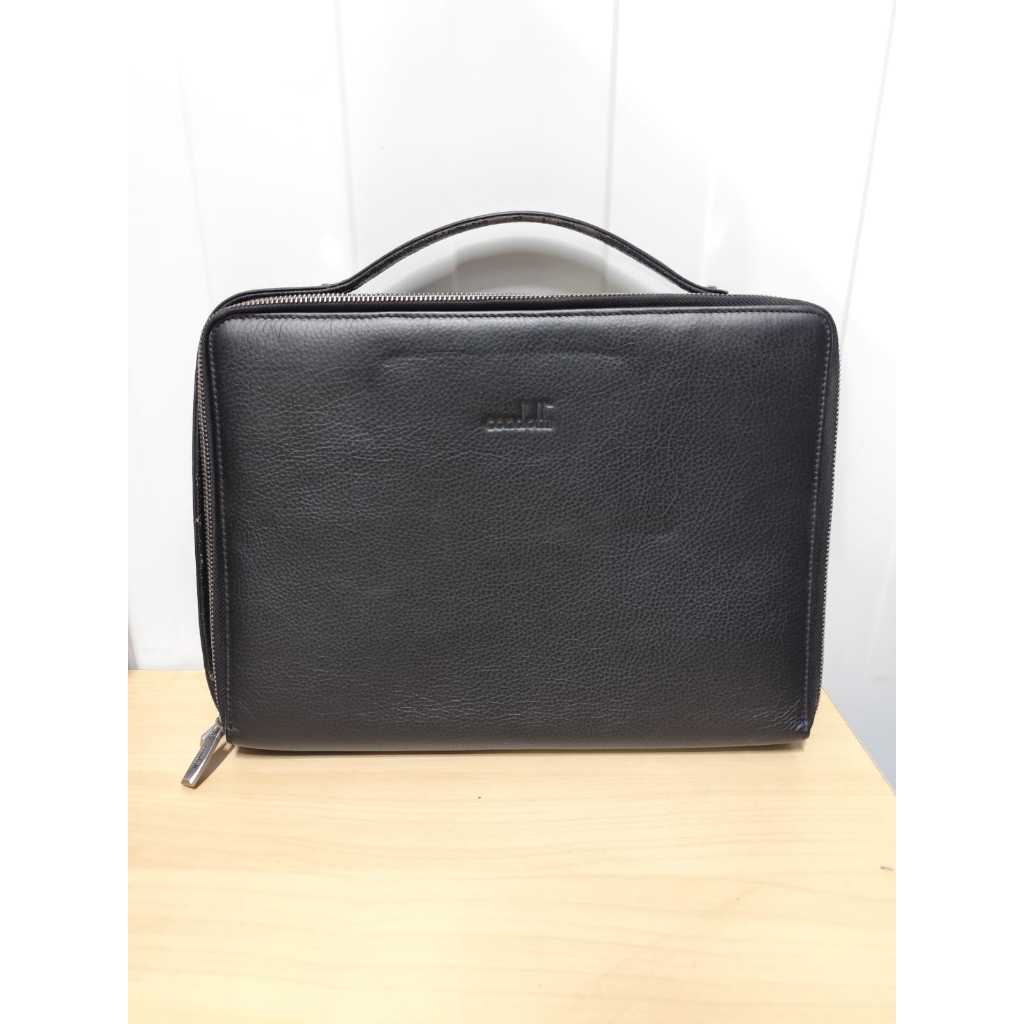 Condotti Leather Briefcase | Tas Dokumen Kulit Condotti | Tas Kerja Kulit Hitam
