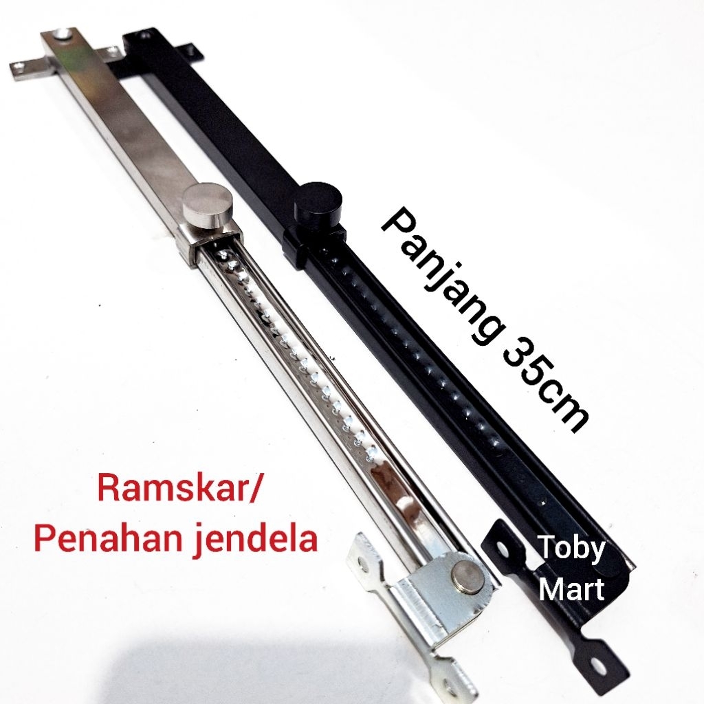 Ramskar Lubang Stainless 30cm dan 35cm / Penahan Jendela rumah Lamskar Jendela/ Hak angin