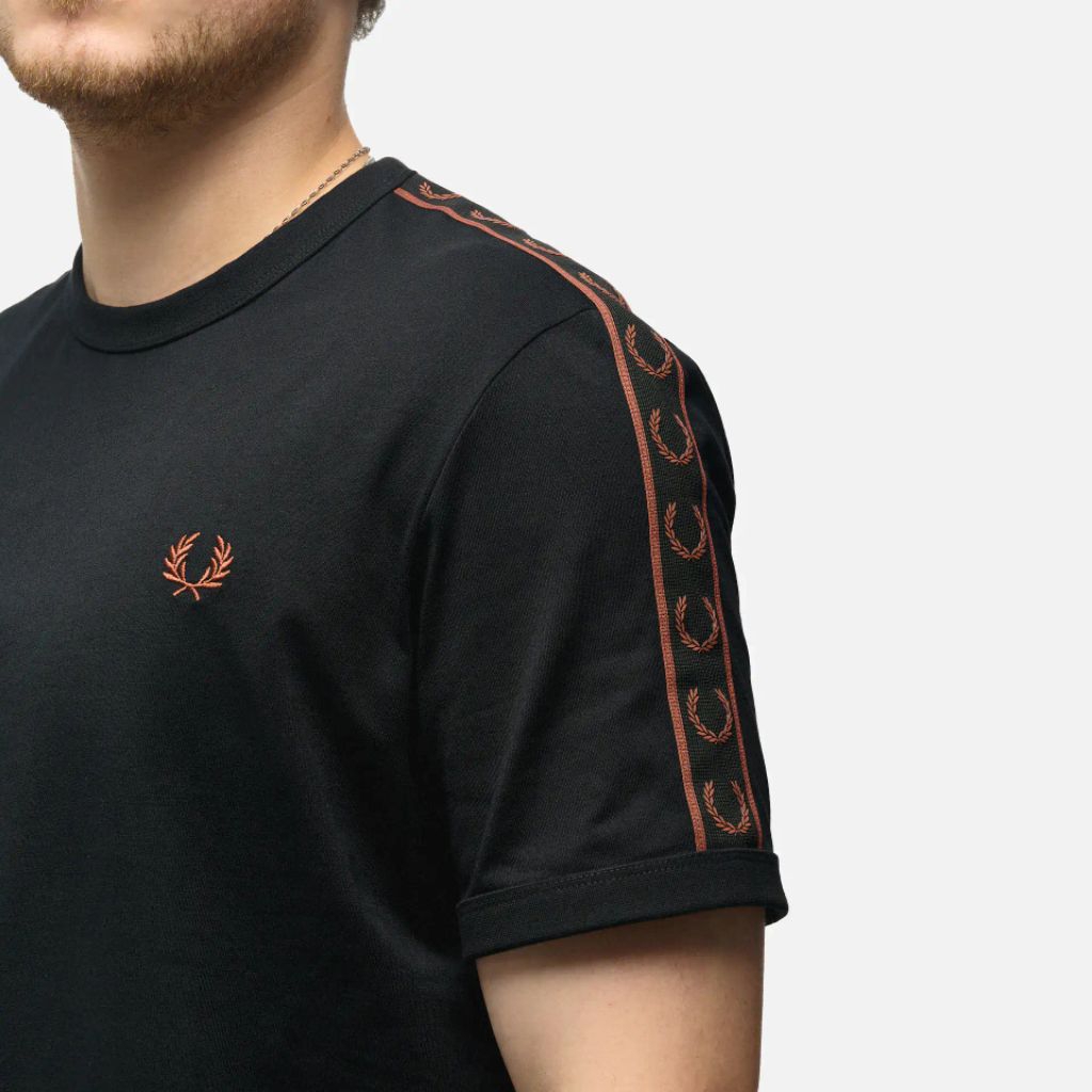 T-SHIRT FRED PERRY TAPE RINGER