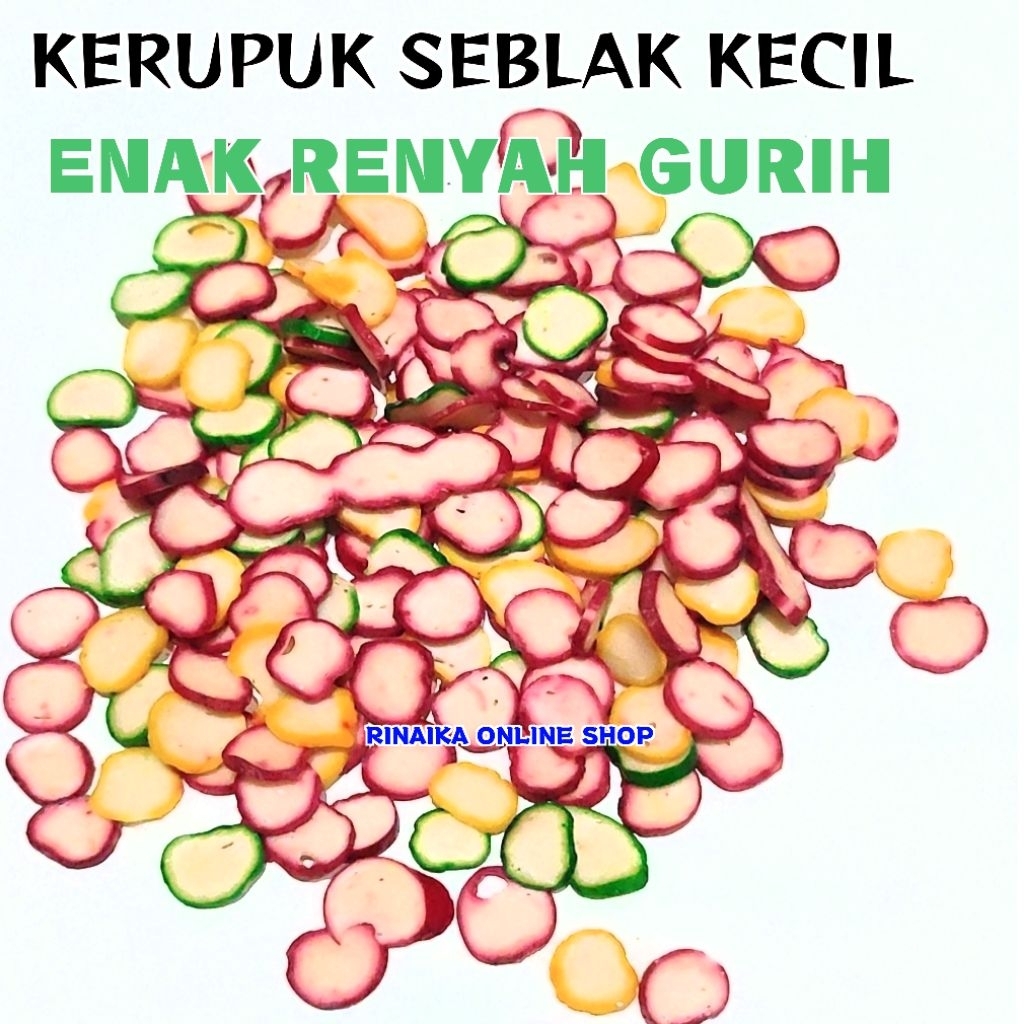 

KERUPUK SEBLAK KECIL MENTAH KERUPUK SEBLAK WARNA WARNI KECIL MENTAH ENAK BIKIN NAGIH