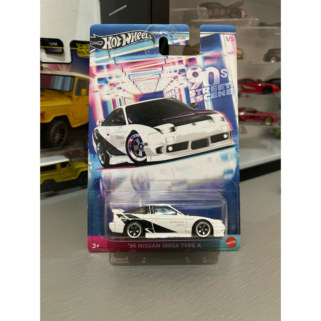 Hot wheels 96 NISSAN 180SX TYPE X 90s Street Scene
