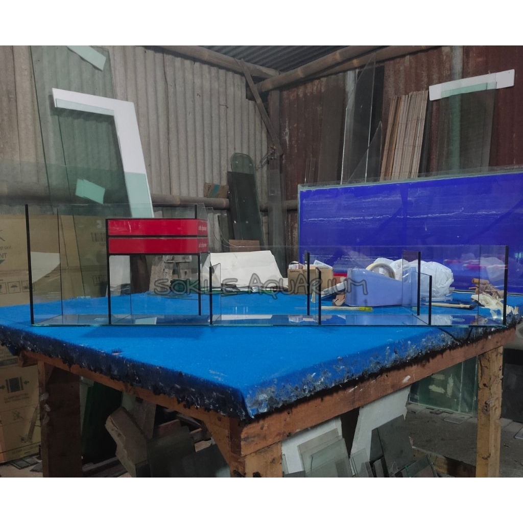 top filter china style 120cm | top filter wetdry | laci acrylic 2 susun
