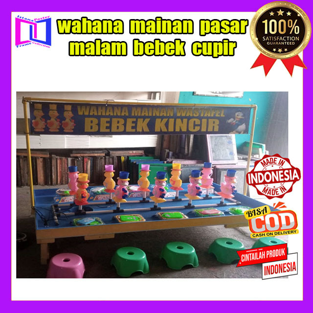Ide usaha Mainan bebek cupir wahana pasar malam