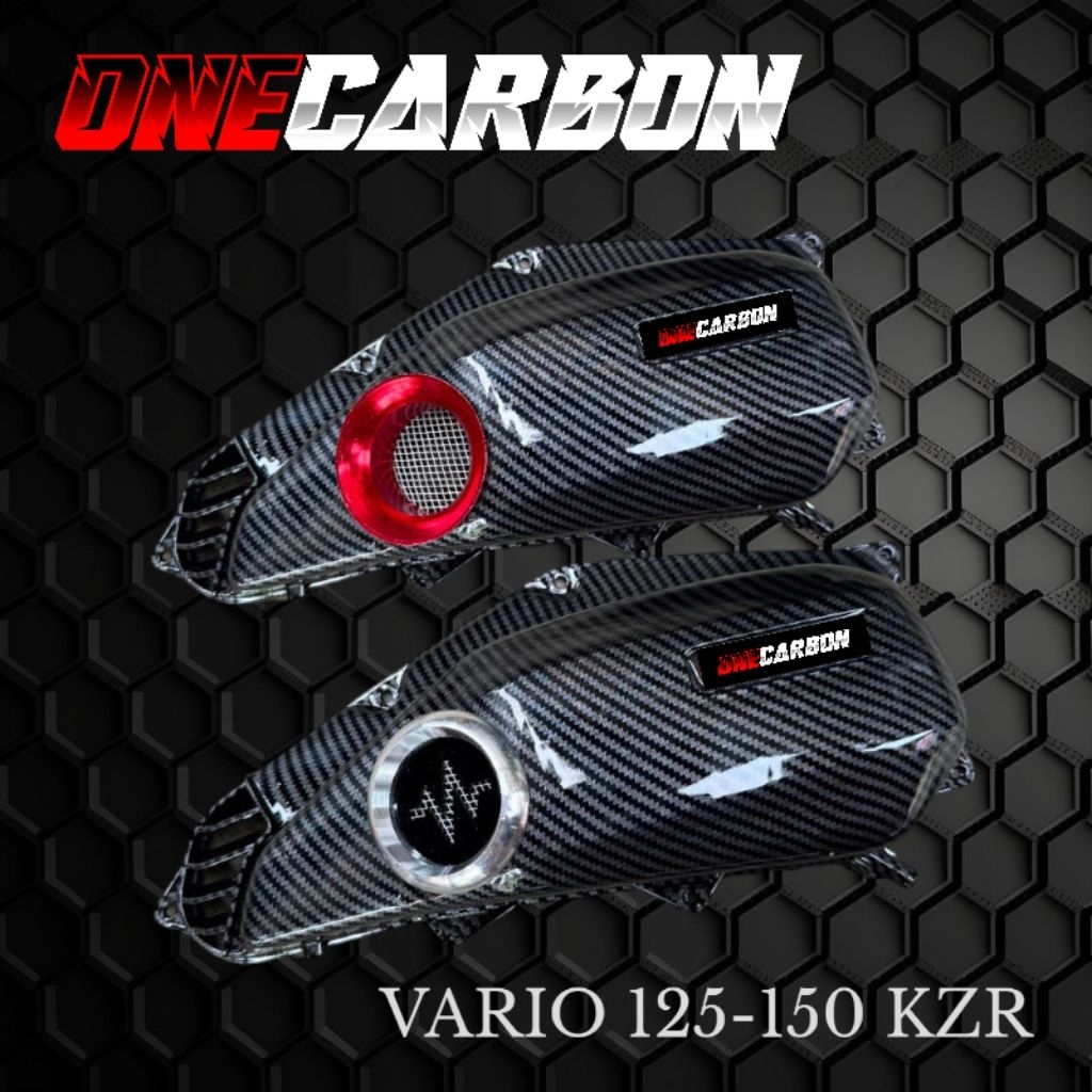 CORONG UDARA TUTUP FILTER VARIO 125 CARBON CORONG RAPAT tutup filter vario 150 old variasi vario old