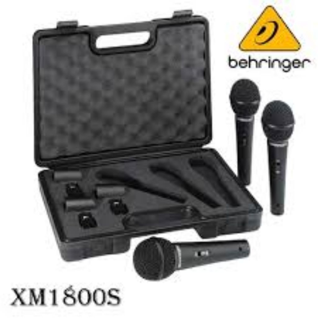 MIC KABEL BEHRINGER XM1800S ISI 3 BUAH PLUS KOPER ORIGINAL