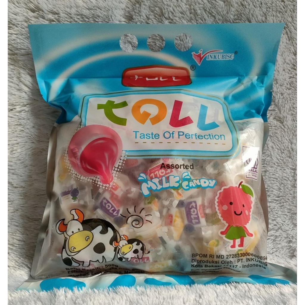 Inkubisc Toll Milk Candy/Permen Susu 500 gr